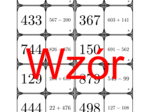 Domino - Dodawanie i odejmowanie do 1000 | matematyka