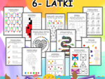 KARTY PRACY - 6 LATKI
