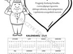 DZIEŃ BABCI I DZIADKA - KALENDARZ 2026 rok - różne wzory