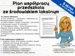 Plan współpracy przedszkola ze środowiskiem lokalnym
