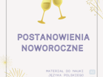 Postanowienia noworoczne 🎉 - lekcja konwersacyjna poziom A2-B1 🗣️