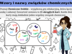 Chemiczne Dobble – gra edukacyjna dla klas 7 - związki chemiczne - wzory i nazwy związków