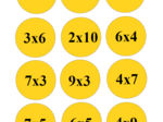 Matematyczne kodowanie (tabliczka mnożenia) – gra matematyczna