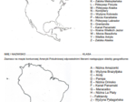 Ameryka Północna i Południowa - znajomość mapy