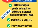 100 słówek matura angielski - formuła 2023