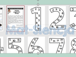 Wielokrotności od 1 do 12 - plakaty