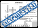 Dynamika - krzyżówka