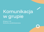 Zestaw konspekt + ćwiczenia 'Komunikacja"