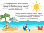 Zestaw materiałów edukacyjnych - BEZPIECZNE WAKACJE