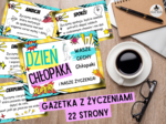 DZIEŃ CHŁOPAKA - gazetka z życzeniami, 22 strony