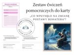 Zestaw ćwiczeń pomocniczych do karty: „Co wpłynęło na zmianę postawy bohatera?”+ przykładowa rozprawka ( Ebenezer Scrooge)