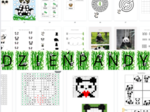Dzień Pandy - 16 marca girlanda + zadania