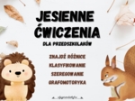 Jesienne ćwiczenia dla przedszkolaków