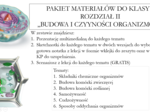 Klasa 5 - Pakiet materiałów do rozdziału II