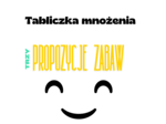 Tabliczka mnożenia -- 3 zabawy