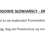 Bogowie słowiańscy - drama