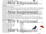 Karta pracy z czytanką Superstitions Around the World B1+/B2