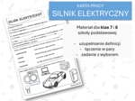 Fizyka 7 i 8. Karta pracy. SILNIK ELEKTRYCZNY. Magnetyzm.