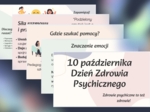 Dzień Zdrowia Psychicznego - gazetka ścienna