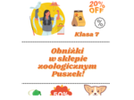 Obniżki w sklepie zoologicznym Puszek. Procenty klasa 6/7