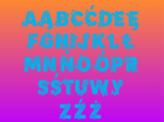 Alfabet polski do tworzenia napisów dekoracyjnych pliki (png i pdf)