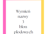Gra "Układ rozrodczy" - powtórzenie wiadomości biologia klasa 7