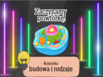 Komórka - budowa i rodzaje komórek – ćwiczenia online na monitor interaktywny Biologia / Interaktywna lekcja biologii - klasa 5