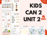 Kids can 2 unit 2 - House