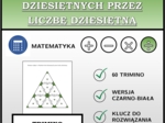 Trimino - Dzielenie liczb dziesiętnych przez liczbę dziesiętną | matematyka