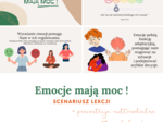 Emocje mają moc ! - scenariusz lekcji + gazetka szkolna