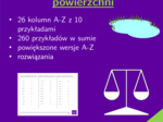Konwersja jednostek powierzchni | matematyka | 26 kolumn