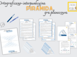 Planszowa gra ortograficzno-interpunkcyjna "Piramida"