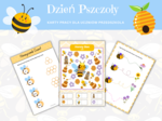 Dzień Pszczoły – Karty Pracy i Zabawy Edukacyjne dla Przedszkolaka | Wersja Polska i Angielska | Bee Day Worksheets and Activities for Preschoolerss –