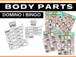 BODY PARTS - GRA DOMINO I BINGO