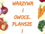 JESIENNE WARZYWA I OWOCE. PLANSZE I KOLOROWANKI.