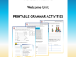 Together 6 Welcome Unit Grammar Acitvities