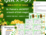 ST. PATRICK'S JACKPOT- DZIEŃ św. PATRYKA