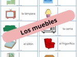 Domino ze słówkami – „los muebles” (meble)