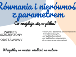 Równania i nierówności z parametrem