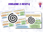 Dzielenie z resztą – plakat + wklejki