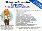 LOGOPEDA Wpisy do Dziennika Logopedy – BEZ zajęć dydaktycznych, Tematy Zajęć