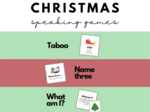 Christmas speaking games (3) + gra interaktywna Christmas vocabulary