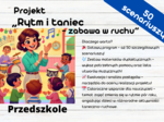 Projekt „Rytm i taniec – zabawa w ruchu” dla przedszkoli!