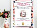 Zestaw na Dzień Mamy : Zaproszenie na dzień Mamy, Kartki na dzień mamy, Certyfikat dla Mamy, Kotyliony dla Mamy ❤️