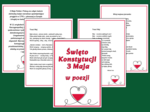 ŚWIĘTO KONSTYTUCJI 3 MAJA W POEZJI - konstytucja – biblioteka – świetlica – WIERSZE – GAZETKA – wersja 1