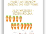 PAKIET MATERIAŁÓW NA WRZESIEŃ WEDŁUG KALENDARZA ŚWIĄT I DNI NIETYPOWYCH.