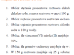 Stężenie procentowe-zadania