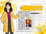 Klasa 7. Fizyka. Energia. Pojęcia, wzory i zadania. Kolorowanka fizyczna. Karta pracy. Zadanie. MOC powtórki.