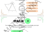 Stacje zadaniowe – kąty i trójkąty