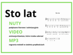 Sto lat-pakiet materiałów do nauki (video, mp3, nuty)